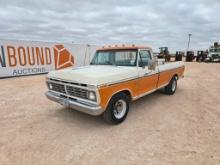 1975 Ford F-100 Ranger Pickup