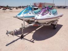 (2) Polaris Jet Skis w/Trailer VIN# ?