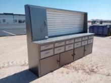 Unused 10Ft Work Bench Cabinet