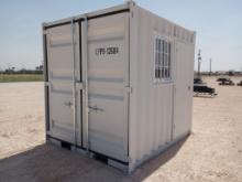 9Ft Container w/ Side Door & Window