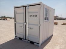 8Ft Container w/ Side Door & Window