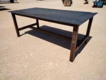 4Ft x 8Ft Metal Shop Table