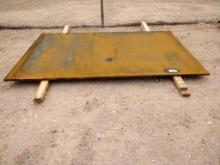 1'' Thick Steel Plate/Road Plate 60'' x 100''