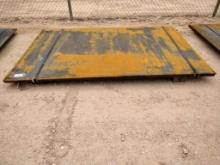 (2) 3/4'' Thick Steel Plate/Road Plate 60'' x 96''