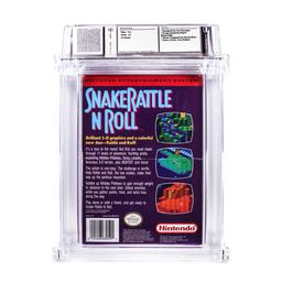 Snake Rattle N Roll NES Nintendo Sealed Video Game WATA 9.6/A+