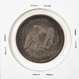 1858-O Seated Liberty Half Dollar Coin