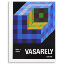 Victor Vasarely "Vega - 201 De La Serie Vega" Mixed Media Print On Paper