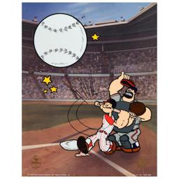 King Features Syndicate Inc. "Homerun Popeye - Reds" Limited Edition Sericel