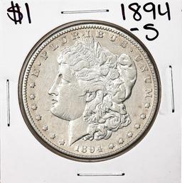 1894-S $1 Morgan Silver Dollar Coin