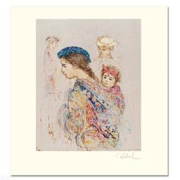 Edna Hibel (1917-2014) "Guatemalan Mother and Baby" Limited Edition Lithograph