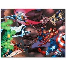 Marvel Comics "New Thunderbolts #13" Limited Edition Giclee On Canvas