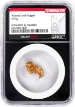 4.91 Gram Arizona Gold Nugget NGC Vaultbox Unvaulted