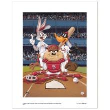 Looney Tunes "At the Plate (Cardinals)" Limited Edition Giclee on Paper