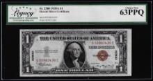 1935A $1 Hawaii WWII Silver Certificate Note Fr.2300 Legacy Choice New 63PPQ