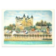 Rolf Rafflewski "Chateau III" Limited Edition Lithograph on Paper