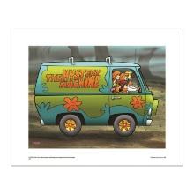Hanna-Barbera "Mystery Machine" Limited Edition Giclee On Paper