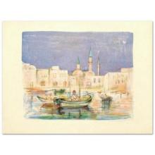 Edna Hibel (1917-2014) "Akko" Limited Edition Lithograph on Rice Paper
