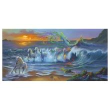 Jim Warren "Living Color" Limited Edition Giclee On Canvas