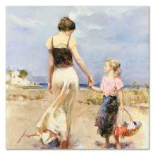 Pino (1939-2010) "Lets Go Home" Limited Edition Giclee On Canvas