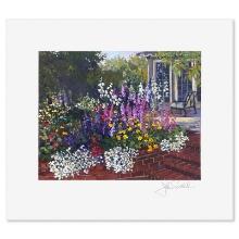 John Powell "Red Brick Garden" Limited Edition Serigraph on Paper