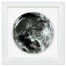 Robert Longo, "Last Moon" Framed Limited Edition Plate with Letter of Authenticity