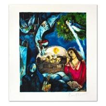 Chagall (1887-1985) "Autour D'elle" Limited Edition Lithograph on Paper