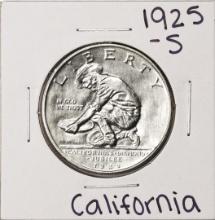 1925-S California Diamond Jubilee Commemorative Half Dollar Coin