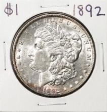 1892 $1 Morgan Silver Dollar Coin