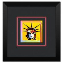 Peter Max "Liberty Head" Limited Edition Lithograph on Paper