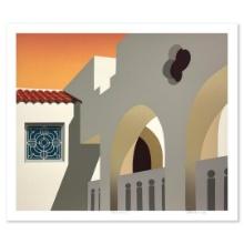 William Schlesinger (1915-2011) "Patio Del Sol" Limited Edition Serigraph on Paper