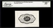 Specimen 1st Issue 50 Cent Fractional Currency Note Fr.1313SP Legacy Ch. About New 55