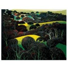 Eyvind Earle (1916-2000) "Santa Ynez Memories" Limited Edition Serigraph on Paper