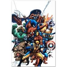 Marvel Comics "Marvel Team Up #1" Limited Edition Giclee On Canvas