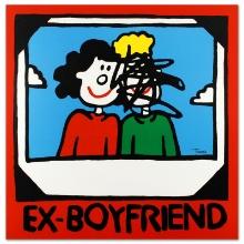 Todd Goldman "Ex-Boyfriend" Limited Edition Lithograph on Paper