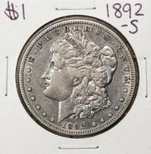 1892-S $1 Morgan Silver Dollar Coin