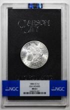 1884-CC $1 Morgan Silver Dollar Coin GSA Hoard Uncirculated NGC MS61