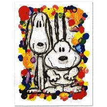 Tom Everhart "Wait Watchers" Limited Edition Lithograph On Paper