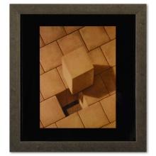 Victor Vasarely "Etude Axonometrique - 2 De La Serie Graphismes 3" Mixed Media Print
