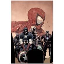 Marvel Comics "Ultimate Avengers Vs New Ultimates #6" Limited Edition Giclee On Canvas