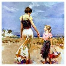 Pino (1939-2010) "Lets Go Home" Limited Edition Giclee on Canvas