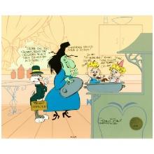 Chuck Jones (1912-2002) "Bugs And Witch Hazel Truant Officer" Limited Edition Sericel