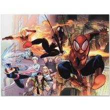 Marvel Comics "Ultimate Comics: Spider-Man #1" Limited Edition Giclee On Canvas