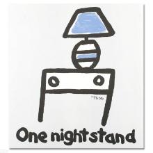 Todd Goldman "One Night Stand" Limited Edition Lithograph On Paper