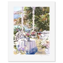 Marilyn Simandle "Veranda View" Limited Edition Serigraph on Paper