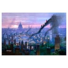 Peter Ellenshaw (1913-2007) "Smoke Staircase" Limited Edition Giclee on Canvas