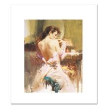Pino (1939-2010) "Ballgown" Limited Edition Giclee On Canvas
