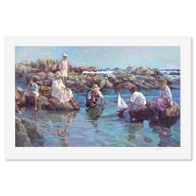 Don Hatfield "Seashore Playground" Limited Edition Serigraph on Paper