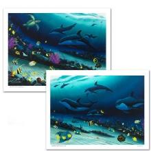 Wyland "Radiant Reef" Limited Edition Giclee On Canvas
