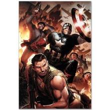 Marvel Comics "Secret Warriors #17" Limited Edition Giclee On Canvas