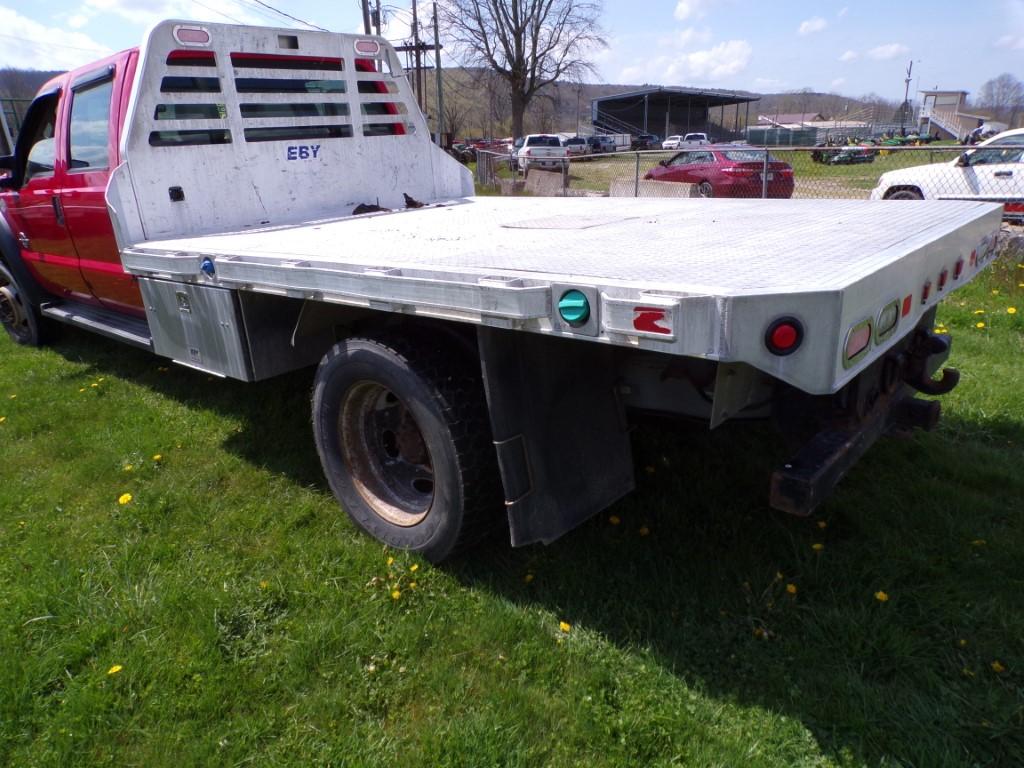 2014 Ram 5500, 4 WD, Crew Cab, 6.7 Cummins Dsl. Engine w/Eby 9' Alum. Flatb